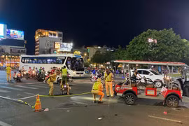 Va chạm với ô tô điện, 1 du khách tử vong ở Gia Lai