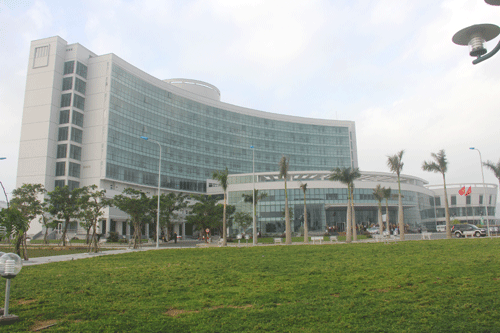 Công trình Bệnh viện Ung thư Đà Nẵng đã đi vào hoạt động.