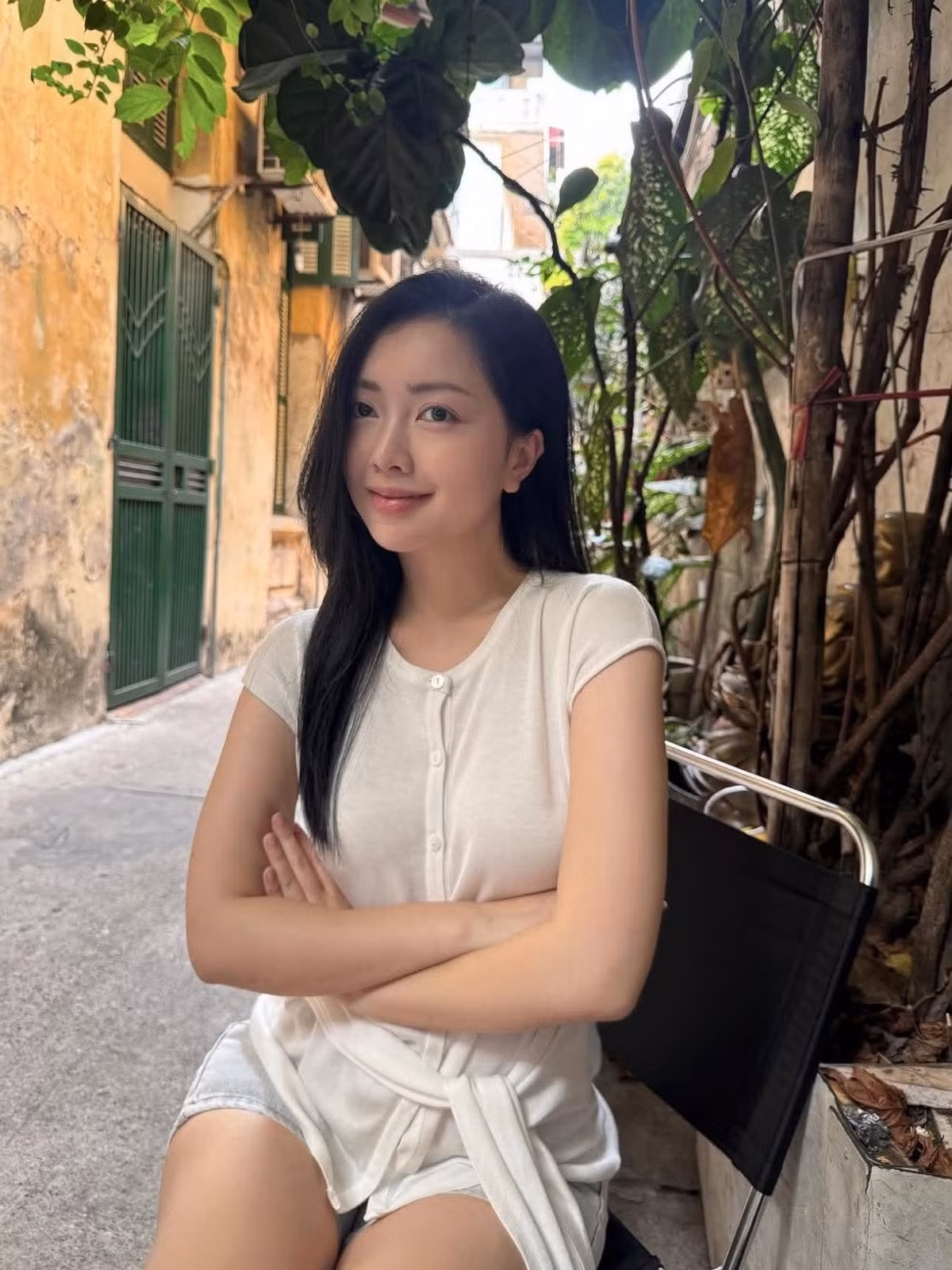 Trong cuộc sống hôn nhân, Mai Hà Trang thường xuyên được ông xã quan tâm, đồng hành trong những chuyến du lịch và hoạt động đời thường. Ảnh: FB Mai Hà Trang