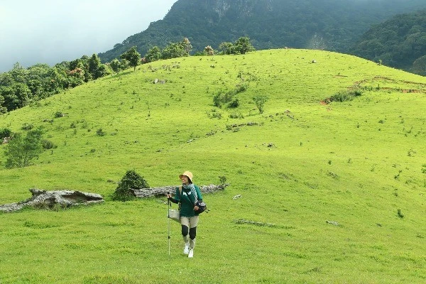 Đồi cỏ Xa Reng Quảng Trị điểm check-in tuyệt đẹp cho tín đồ mê trekking