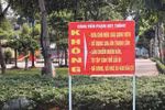 Nghịch lý tại Công viên Phạm Huy Thông: Biển cấm treo cao, vi phạm vẫn tràn lan [ Kỳ 1]