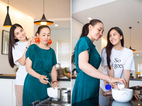 Từ lúc học THPT, Tiểu Vy từng có ý định đi du học nên đã rút học bạ vào Sài Gòn để học tập. Nhưng, sau đó, Tiểu Vy quyết định thi Hoa hậu Việt Nam 2018 nên đã dừng chuyện du học lại. Vì học bạ đã rút rồi nên không thể chuyển về lại quê được nữa nên đã quyết định cho con gái ở lại Sài Gòn học tập tiếp. Tiểu Vy sống ở Sài Gòn cùng chị họ.