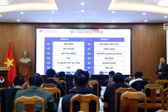 Bốc thăm thi đấu Giải hạng Nhì QG 2026: 14 đội tranh 3 suất thăng hạng