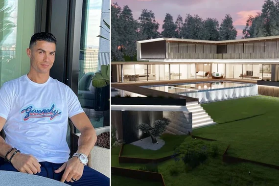 Toàn cảnh biệt thự siêu sang của Cristiano Ronaldo sau khi giải nghệ 
