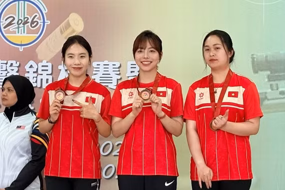 Phí Thanh Thảo lập kỳ tích tại giải bắn súng Đông Nam Á 2026