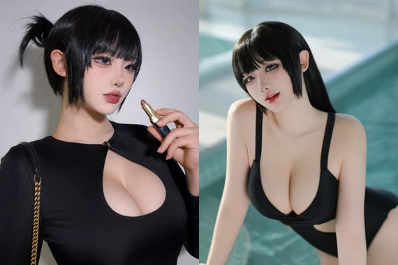 Ngợp thở trước nhan sắc của nữ coser "hot search xứ Trung"