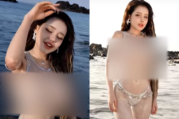 Ngân 98 làm netizen ngao ngán vì liên tục mặc đồ phản cảm
