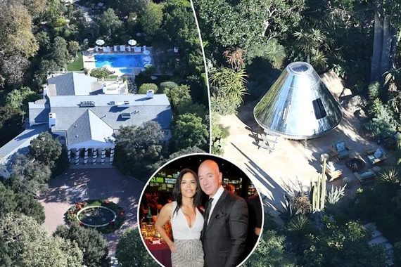 Cận cảnh biệt thự đậm chất 'ngoài hành tinh' của tỷ phú Jeff Bezos