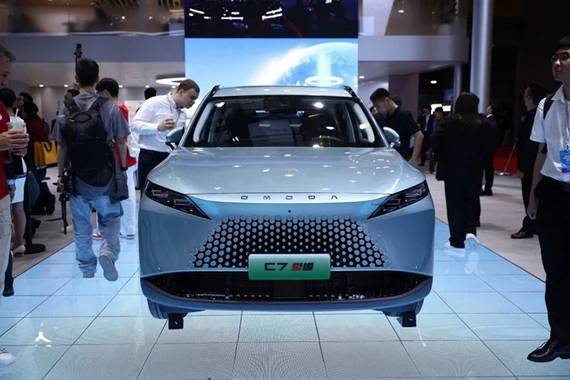 Omoda C7 chuẩn bị trình làng, có bản hybrid tiết kiệm xăng