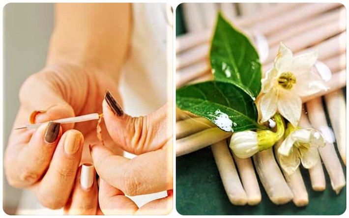Giá đỗ lựa những cây mập mạp nhất, cắt bỏ đầu đuôi, sau đó dùng kim con thoi đâm xuyên qua để khoét rỗng thân. Tiếp theo, đầu bếp sẽ nghiền nhuyễn thịt, rồi nhồi vào trong thân giá đỗ. Để làm được điều này thực sự đòi hỏi rất nhiều công sức.