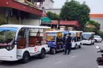 Xe điện 4 bánh "nhiều không" tung hoành ở Ninh Bình