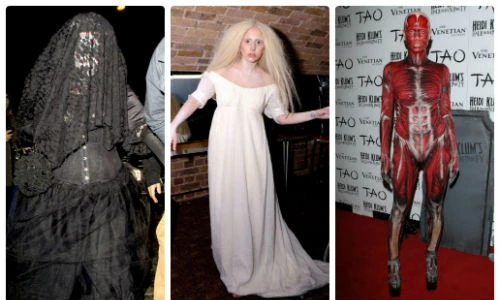 Sởn da gà với trang phục Halloween kinh dị của sao Hollywood