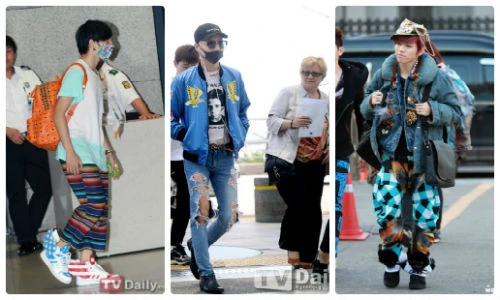 "Chết sặc" loạt sao nam Hàn gây sốc với thời trang kỳ dị