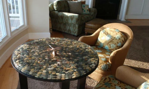 11 ý tưởng trang trí nhà bằng đá sỏi cực hay