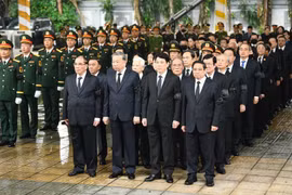 Lãnh đạo Đảng, Nhà nước viếng nguyên Chủ tịch nước Trần Đức Lương