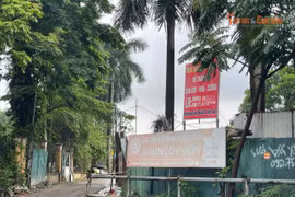 Bãi tập kết phế thải trái phép, phường Phú Diễn nói gì?