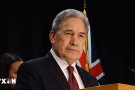 Bộ trưởng Ngoại giao Winston Peters nói Việt Nam là đối tác quan trọng của New Zealand
