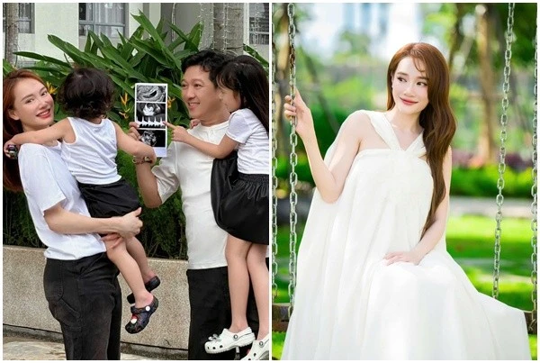 Trường Giang khoe Nhã Phương mang bầu lần 3