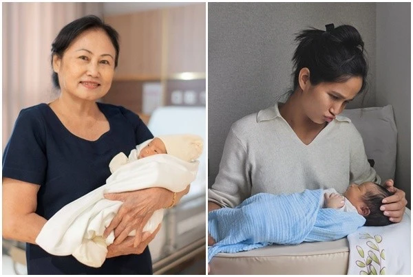 Mẹ chồng H’hen Niê chạy xe máy mỗi ngày qua thăm cháu gái