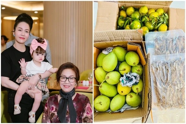 Mẹ chồng cũ gửi quà cho Nhật Kim Anh và con gái
