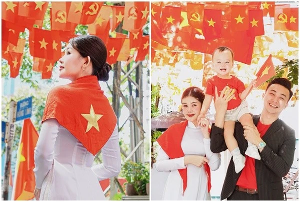 Hoa hậu Ngân Anh hào hứng hướng về đại lễ 2/9