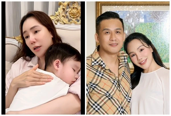 Đời thường của Hồ Quỳnh Hương bên chồng con