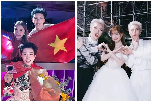 Mối quan hệ thân thiết giữa Đức Phúc - Hòa Minzy - Erik