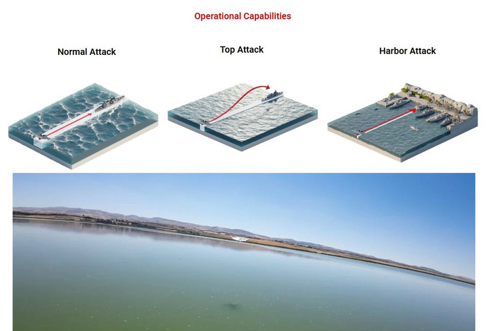 Drone có tiết diện phản xạ radar thấp và thiết kế tập trung vào khả năng tàng hình với thân máy bay nhẹ, đồng thời có thể thực hiện các nhiệm vụ chính xác với liên kết dữ liệu tiên tiến và tọa độ được nạp sẵn. Hệ thống này sử dụng bộ điều khiển bay thế hệ mới với phần mềm dựa trên mô hình và được hỗ trợ bởi trí tuệ nhân tạo (AI).