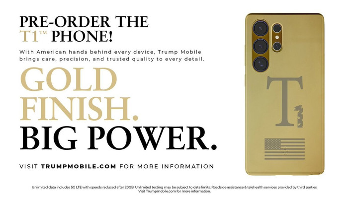 Hôm 21/8, trên nền tảng X, đội ngũ truyền thông của Trump Mobile đã đăng một quảng cáo thúc đẩy việc đặt trước sản phẩm T1. Đi kèm với bài đăng là hình ảnh một chiếc điện thoại hoàn toàn xa lạ.