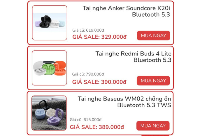 Thị trường tai nghe giá rẻ luôn có sự cạnh tranh gay gắt. Người tiêu dùng cũng vẫn khắt khe với nhiều kỳ vọng, mong muốn từng đồng bỏ ra đều phải đáng giá. Dưới 400.000đ việc lựa chọn mẫu tai nghe chất âm tốt, pin bền, thiết kế đẹp cũng là một bài toán phải cân não khá nhiều. Trong các mẫu điện thoại phân khúc này, Anker Soundcore K20i, Xiaomi Redmi Buds 4 Lite và Baseus Bowie WM02 là những ứng viên nổi bật. Hãy thử kiểm tra xem mẫu tai nghe nào là lựa chọn đáng tiền nhất?