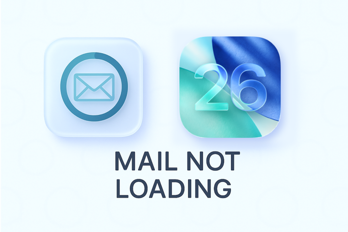 Nhiều người dùng cũng phản ánh không thể load được email. Lỗi này được hướng dẫn cần khởi động lại iPhone, Buộc đóng ứng dụng hoặc Xóa và thêm lại tài khoản email và cả cách Tắt và bật lại tự đồng bộ hóa Mail để khắc phục.