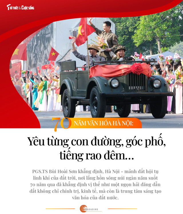 70 năm văn hóa Hà Nội: Yêu từng góc phố, tiếng rao đêm... 70 nam van hoa Ha Noi: Yeu tung goc pho, tieng rao dem...