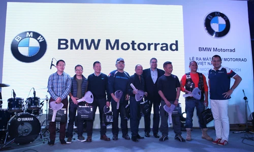 BMW gia nhập thị trường xe mô-tô phân khối lớn tại VN