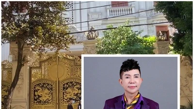 Cận cảnh biệt thự bề thế như lâu đài của ca sĩ Long Nhật 