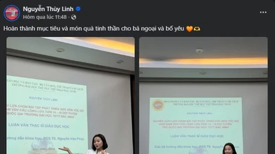Hot girl cầu lông Nguyễn Thuỳ khoe thành tích học tập đáng nể