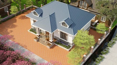10 mẫu nhà cấp 4 gác lửng hiện đại, phổ biến nhất 2025