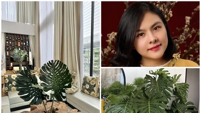 Biệt thự 1.000m2 lá xanh tràn mọi góc của Vân Trang
