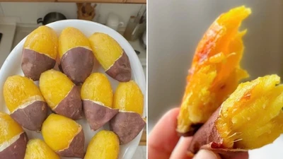 Sự thật bất ngờ về khoai lang sầu riêng gấp 10 lần khoai Việt đang gây sốt
