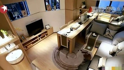 Bên trong căn hộ 15m2 tiện nghi cho gia đình 4 người