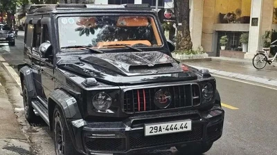 Tận mục Mercedes-AMG G63 Brabus hơn 12 tỷ biển 29A-444.44 ở Hà Nội