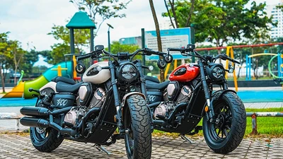Chi tiết xe môtô cruiser Benda Chinchilla 500 vừa ra mắt Việt Nam