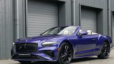 Ngắm Bentley Continental GTC Speed "hồi sinh" sắc tím Violette 