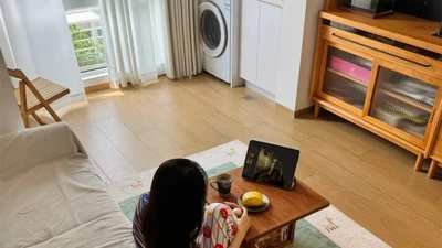 Chỉ 30m2, căn hộ thiết kế 2 phòng ngủ cực tiện nghi 