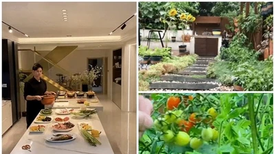Mê mẩn trước biệt phủ nghìn m2 của gia chủ điển trai như "tổng tài"