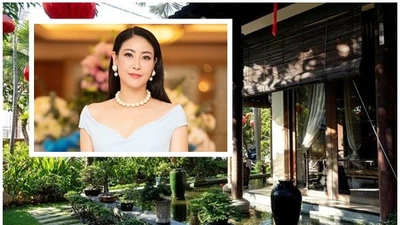 Bên trong biệt thự 400 tỷ của Hoa hậu Hà Kiều Anh