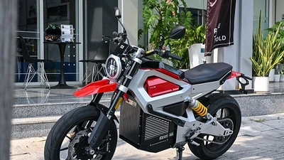 Cận cảnh môtô điện Nuen Moto N1-S giá 170 triệu tại Việt Nam