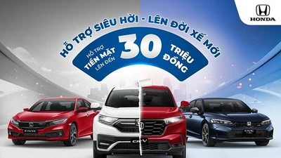 Honda đổi ôtô chính hãng "hỗ trợ siêu hời – lên đời xế mới"