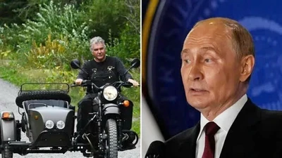 Tổng thống Putin tặng môtô 3 bánh Ural cho biker Mỹ
