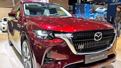 Mazda CX-80 sắp ra mắt Malaysia, SUV 3 hàng ghế lớn hơn CX-60