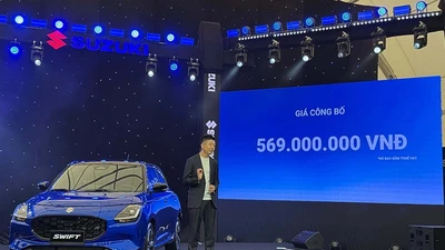 Mục sở thị Suzuki Swift 2025 nâng cấp vừa ra mắt Việt Nam